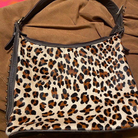 American West Animal Print Shoulder Bag. - Picture 7 of 16